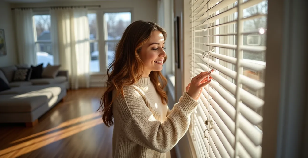Appartement montréalais lumineux avec grandes fenêtres et miroirs stratégiques