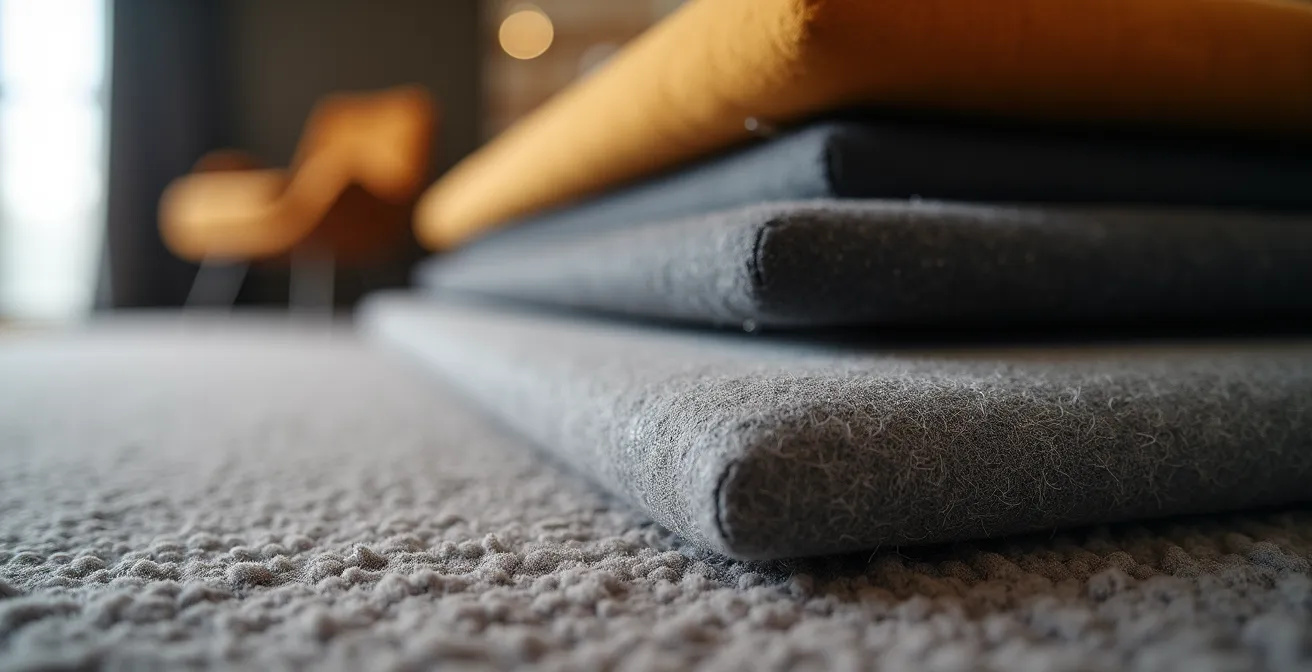 Solutions acoustiques dans un loft avec panneaux muraux et textiles
